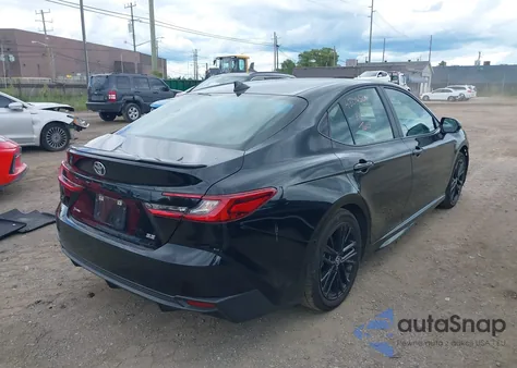 2025 Toyota Camry Se from USA, damaged, VIN 4T1DAACK1SU584398